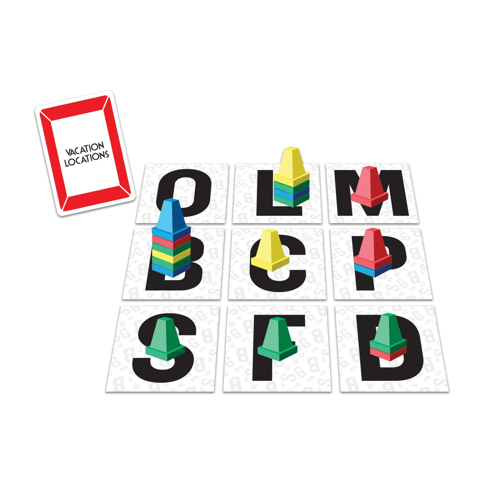 AreYouGame Scattergories Stackagories Tower-Building Category Game* Family & Entertainments Games