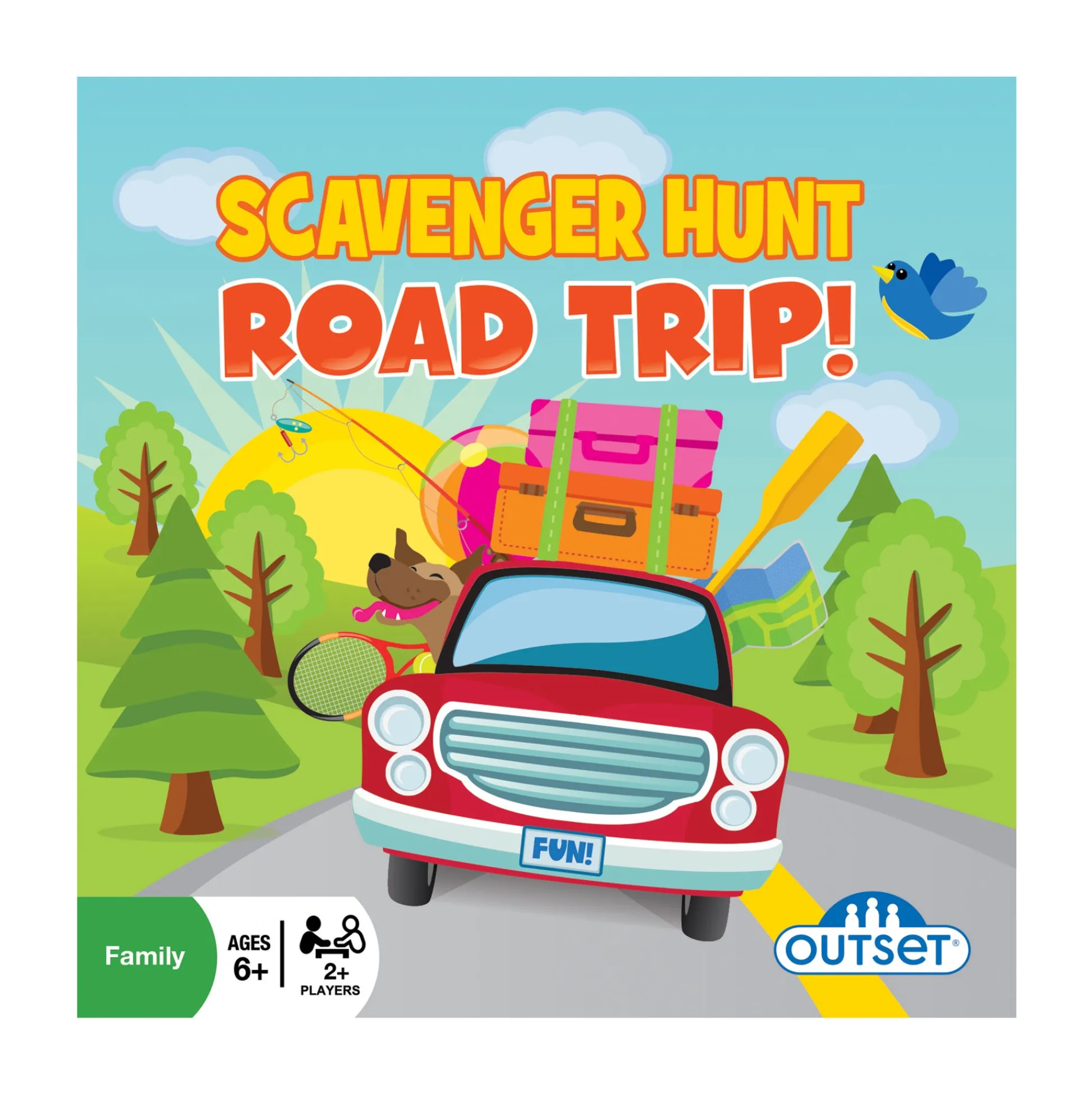 AreYouGame Scavenger Hunt Road Trip! Family Card Game* Card Games
