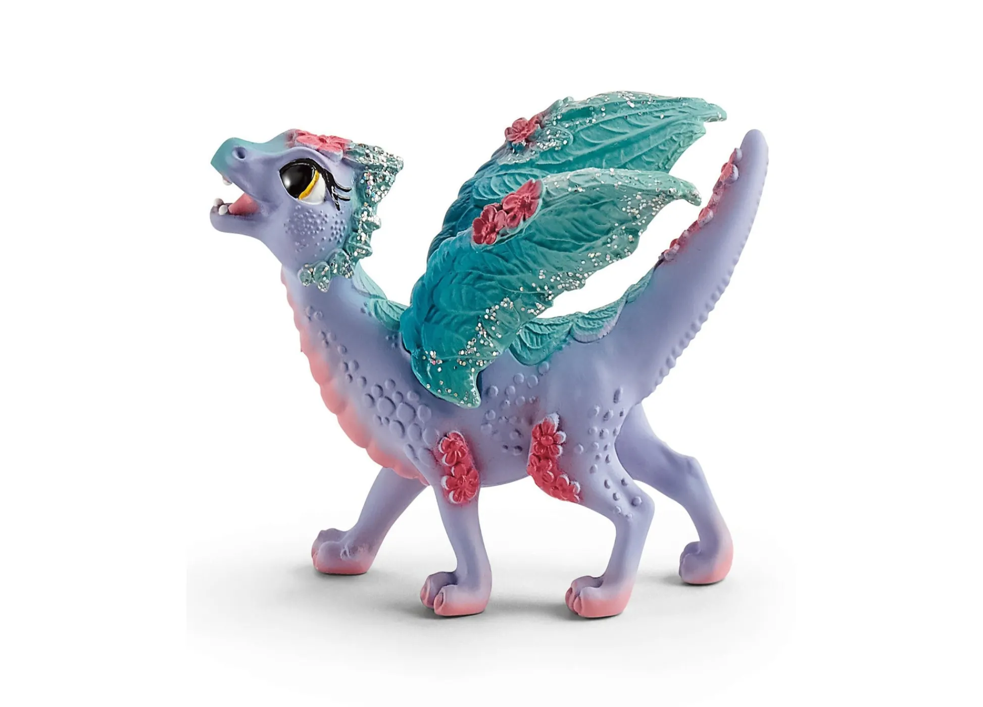 Flat River Group Schleich Bayala 7.1 inch Blossom Dragon Mother & Child - Magical Figurine* Collectible Figures & Playsets