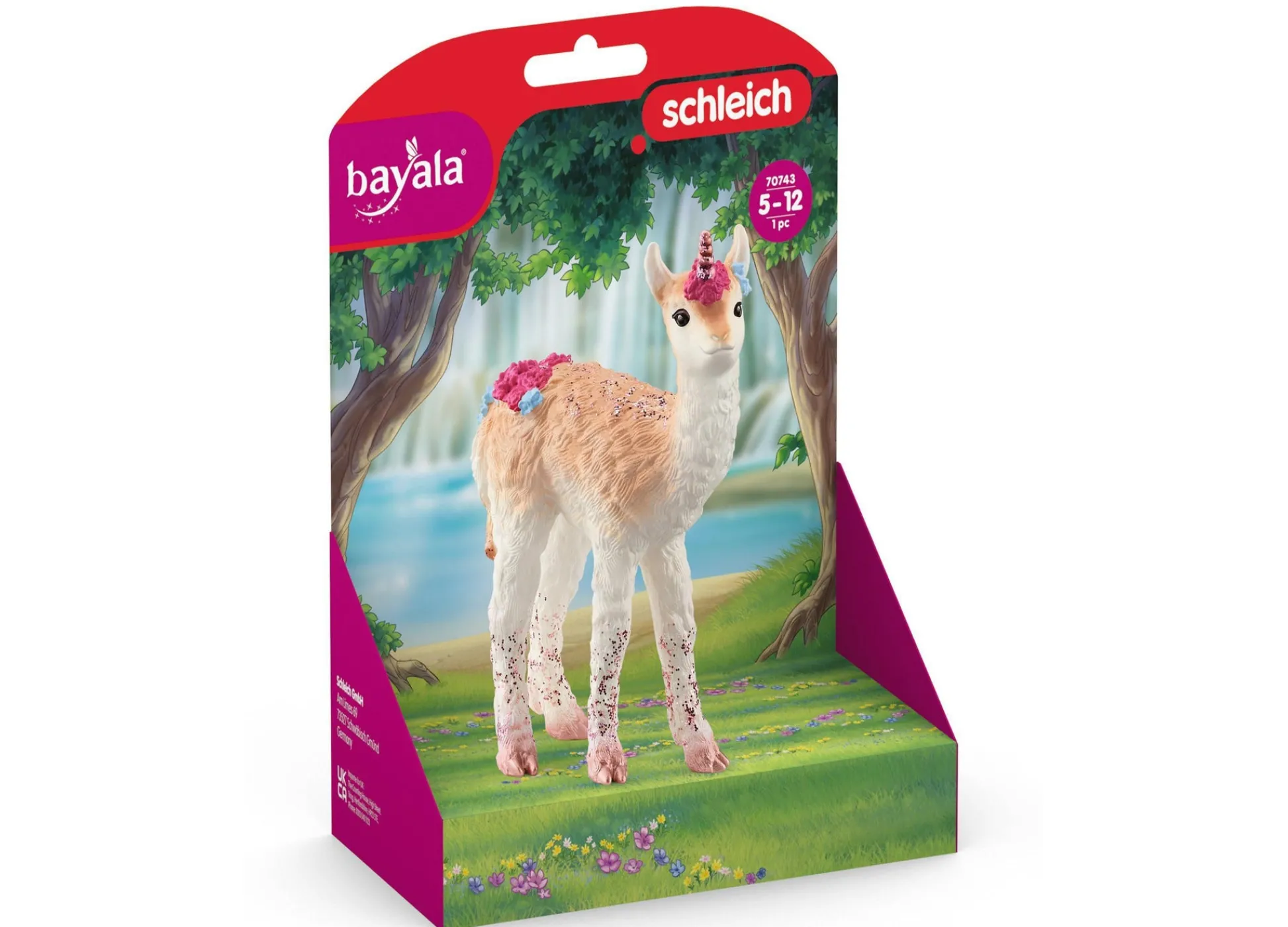 Flat River Group Schleich Bayala 7 inch Llamacorn Magical Figurine - Enchanting Creature* Miniature & Collectible Dolls|Stuffed Animals & Plush Toys