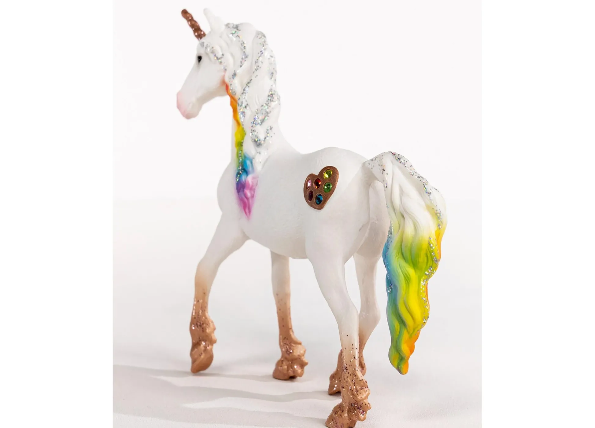 Flat River Group Schleich Bayala 7 inch Rainbow Love Unicorn Mare - Magical Figurine* Miniature & Collectible Dolls|Stuffed Animals & Plush Toys