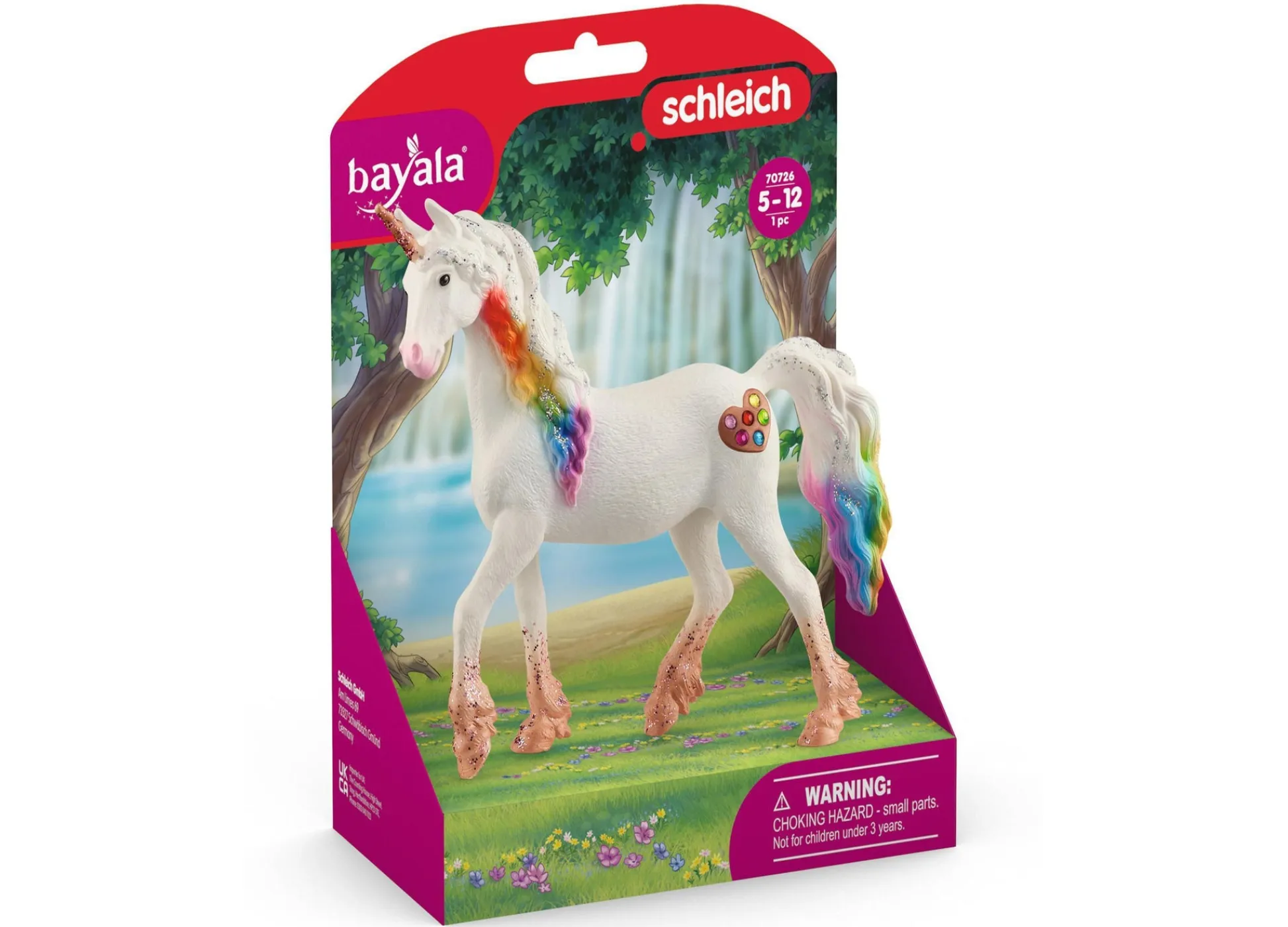 Flat River Group Schleich Bayala 7 inch Rainbow Love Unicorn Mare - Magical Figurine* Miniature & Collectible Dolls|Stuffed Animals & Plush Toys
