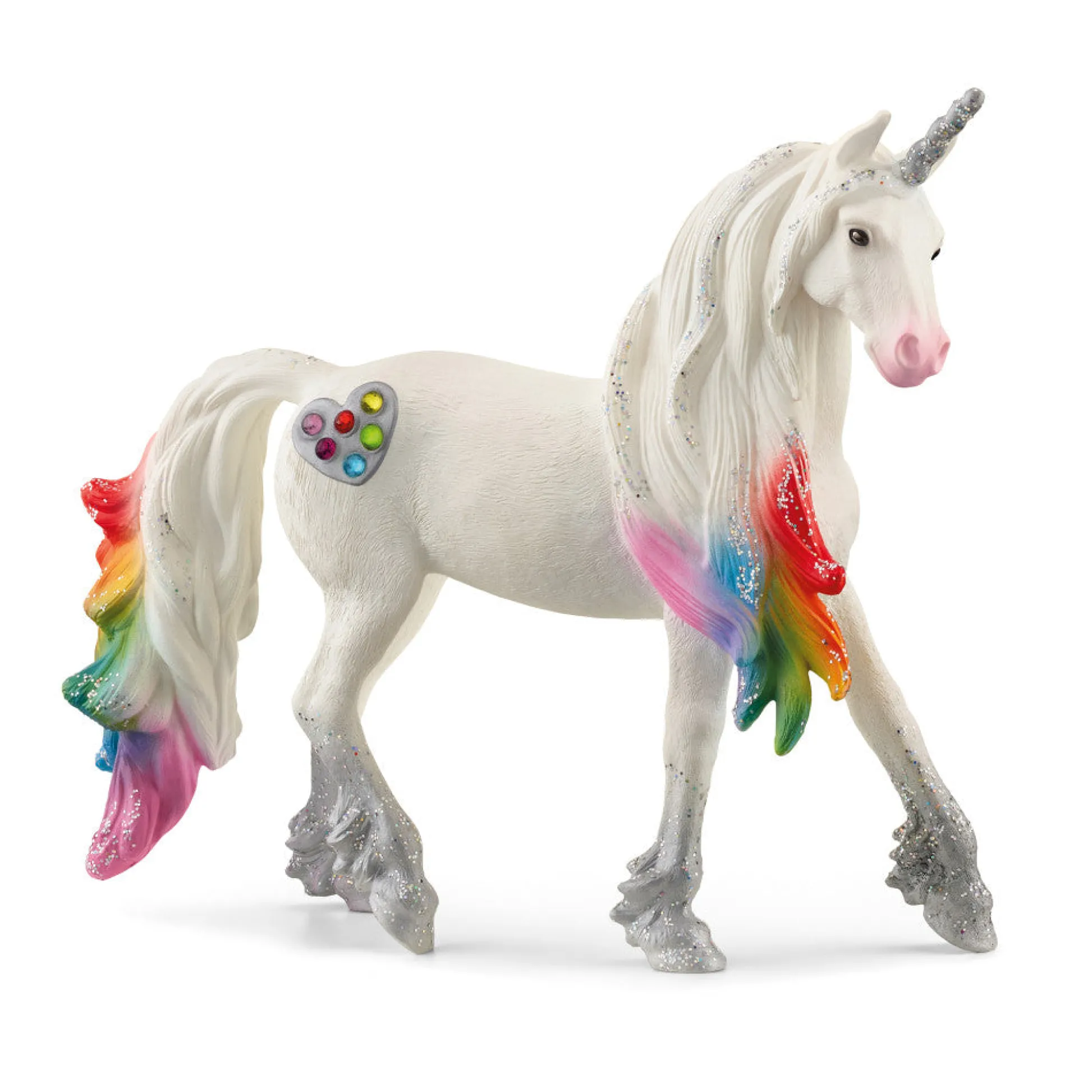 Flat River Group Schleich Bayala 5.4 inch Rainbow Love Unicorn Stallion - Magical Figurine* Collectible Figures & Playsets