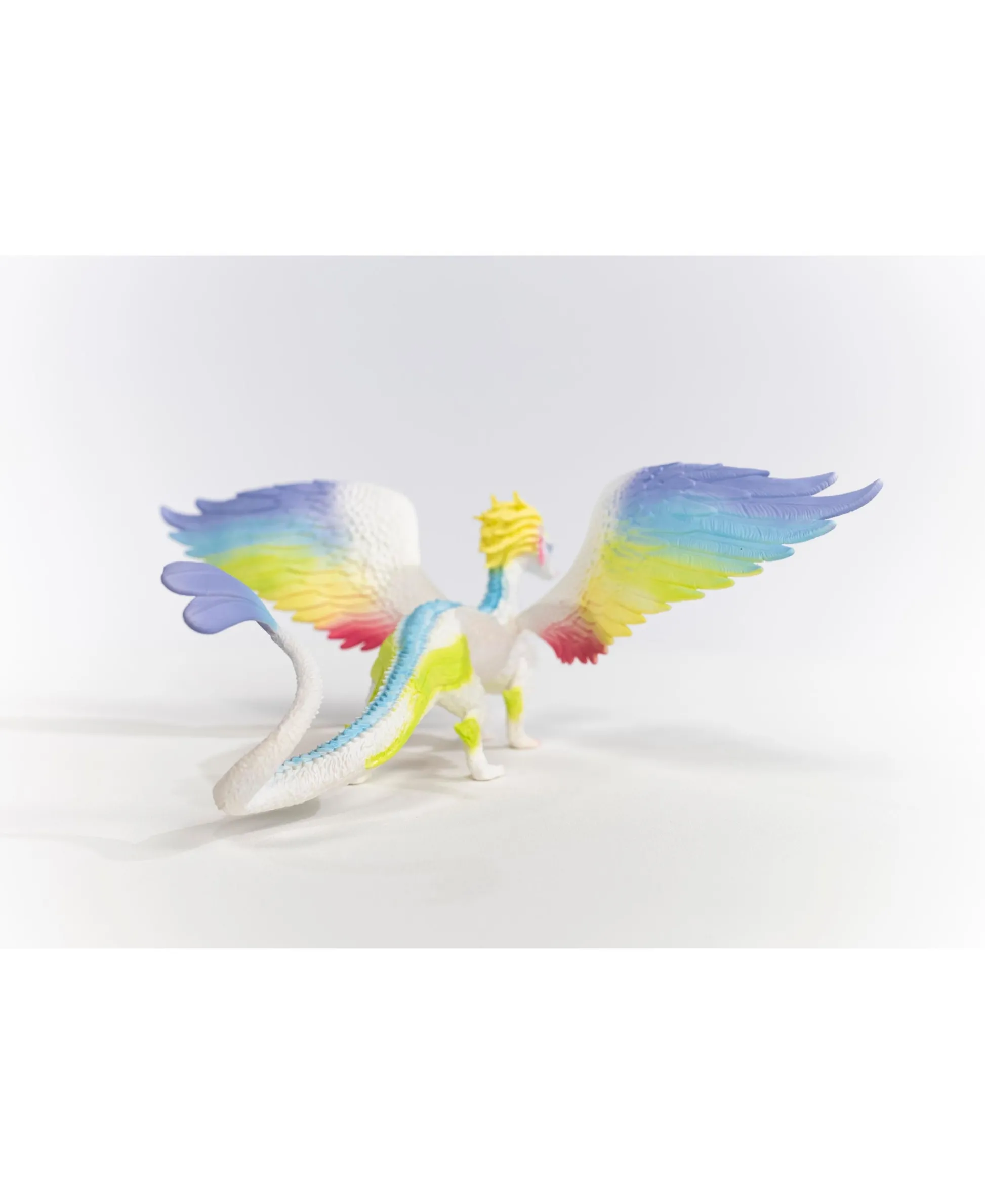 Flat River Group Schleich Bayala 13 inch Rainbow Dragon - Colorful Collectible Figurine* Collectible Figures & Playsets