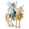 Flat River Group Schleich Bayala Eyela with Golden Unicorn 3-Piece Figurine Set* Collectible Figures & Playsets