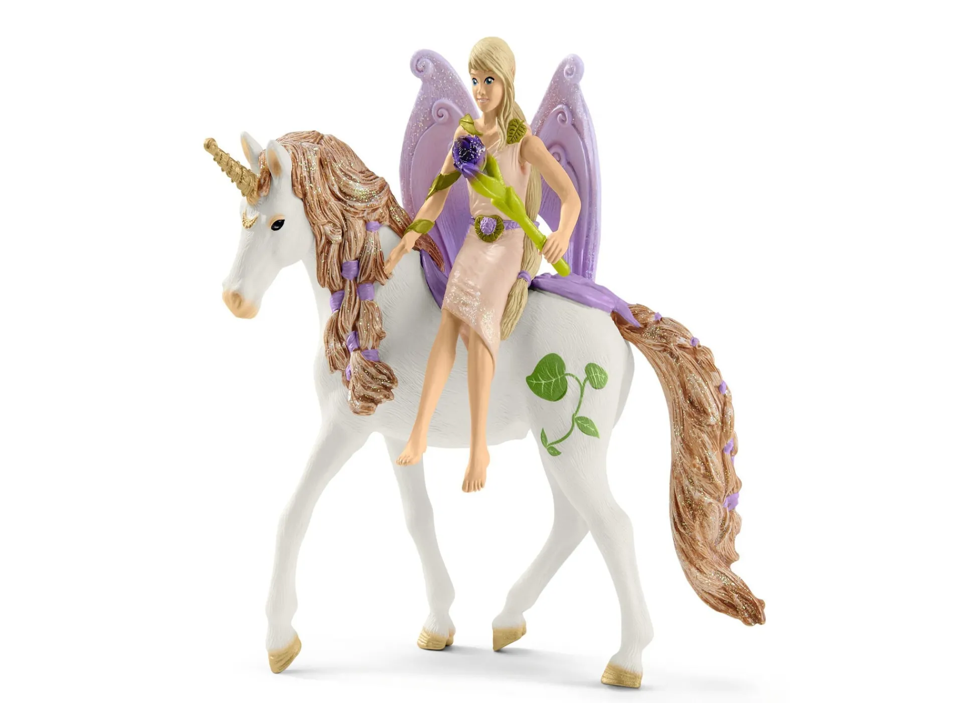 Flat River Group Schleich Bayala Glittering Flower House Playset with Unicorns and Stable* Playsets & Vehicles