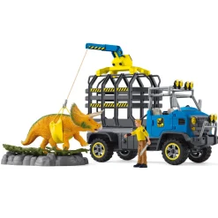 Flat River Group Schleich Dinosaurs Dino Transport Mission - 13pc Exclusive Playset* Playsets & Vehicles