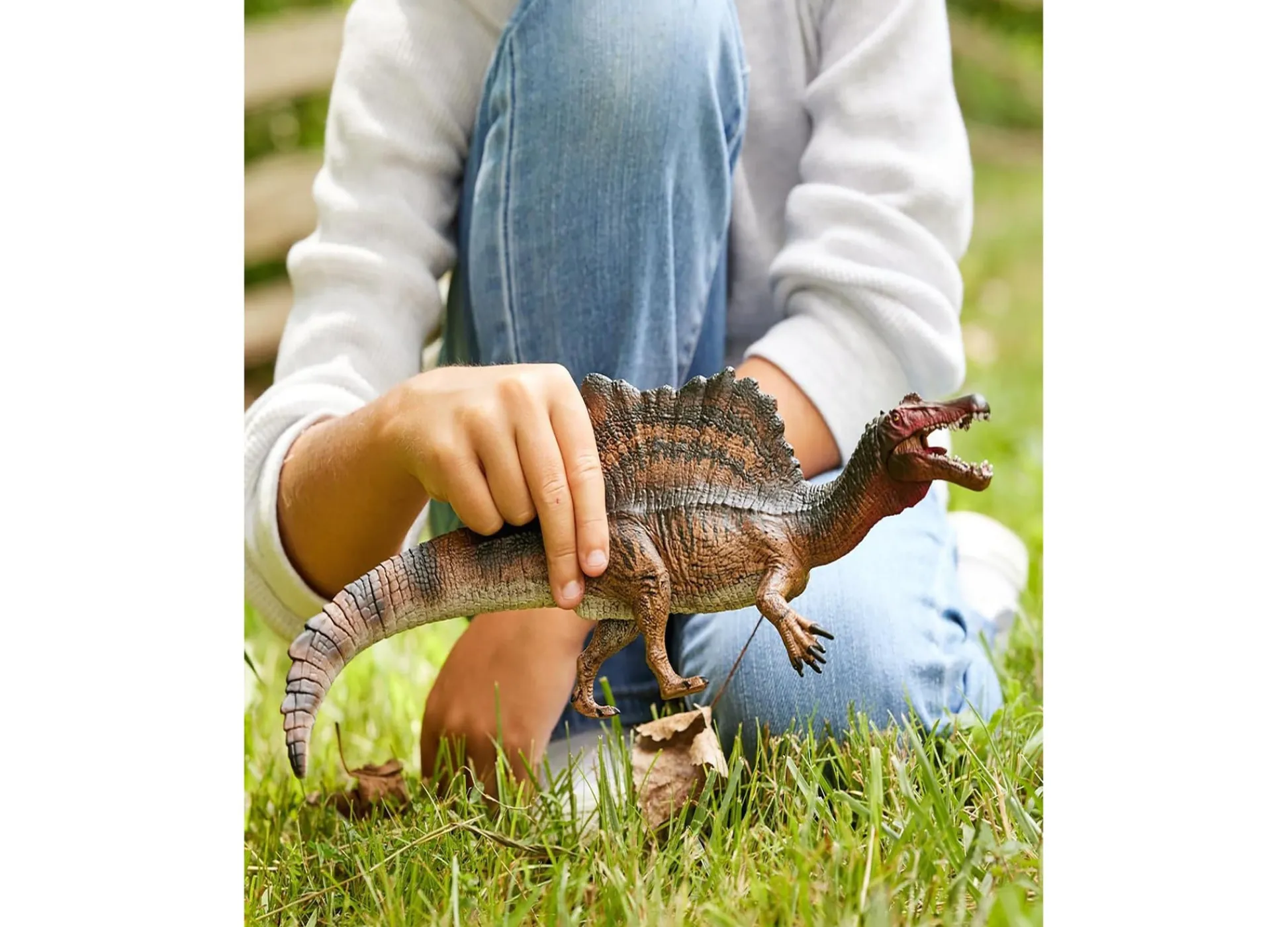 Flat River Group Schleich Dinosaurs Spinosaurus 11.6 inch Realistic Dinosaur Action Figure* Action Figures