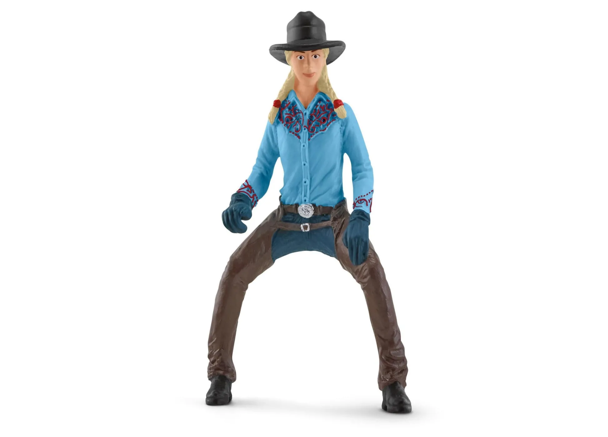 Flat River Group Schleich Farm World Cowgirl Team Roping Rodeo Playset* Animal Figures|Dress Up