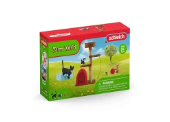 Flat River Group Schleich Farm World Playtime for Cute Cats Animal Figure Playset* Animal Figures|Dress Up