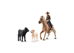 Flat River Group Schleich Farm World Western Riding Adventures Playset - 6 Pieces* Animal Figures|Dress Up