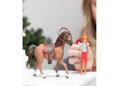 Flat River Group Schleich Horse Club: Hannah & Cayenne Horse & Rider Figurine Set* Animal Figures|Dress Up
