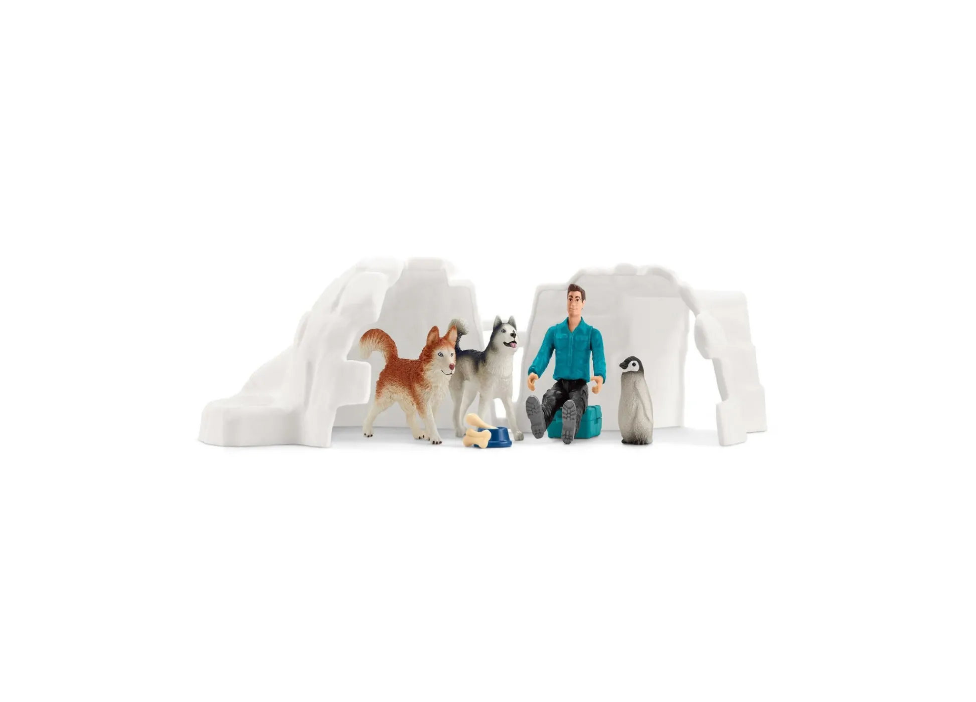 Flat River Group Schleich Wild Life: Antarctic Expedition 19-Piece Playset* Playsets & Vehicles