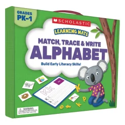 Educators Resource Scholastic Learning Mats: Alphabet Adventures - PreK-1 Educational Toy* Preschool Education Toys & Activities
