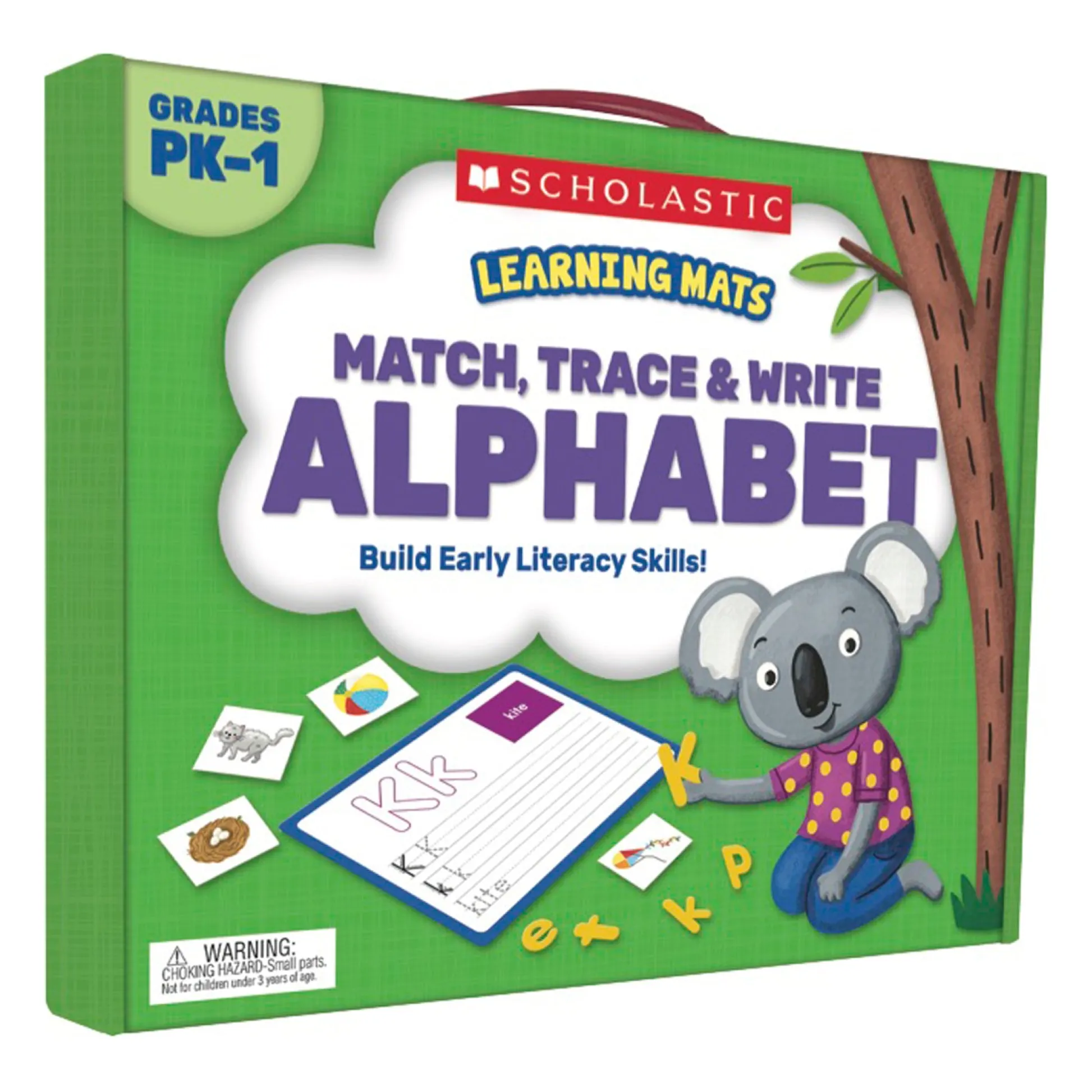 Educators Resource Scholastic Learning Mats: Alphabet Adventures - PreK-1 Educational Toy* Preschool Education Toys & Activities