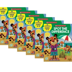 Educators Resource Scholastic Little Skill Seekers - Spot the Difference Activity Book - Pack of 6*Kids Kids Books|Coloring Books & Activity Books