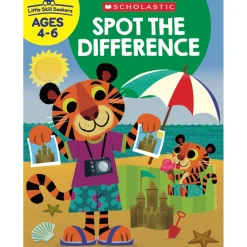 Educators Resource Scholastic Little Skill Seekers - Spot the Difference Activity Book - Pack of 6*Kids Kids Books|Coloring Books & Activity Books