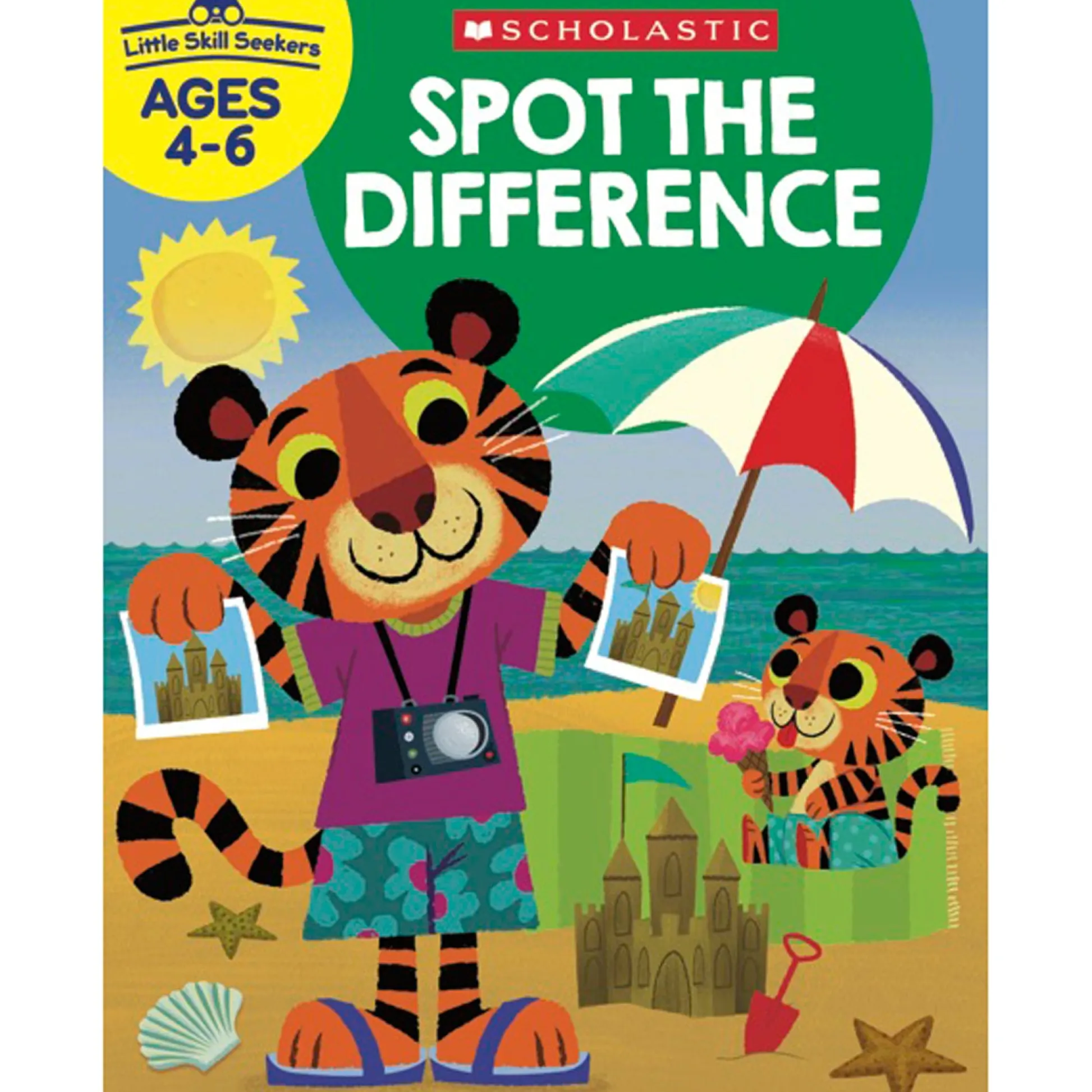 Educators Resource Scholastic Little Skill Seekers - Spot the Difference Activity Book - Pack of 6*Kids Kids Books|Coloring Books & Activity Books