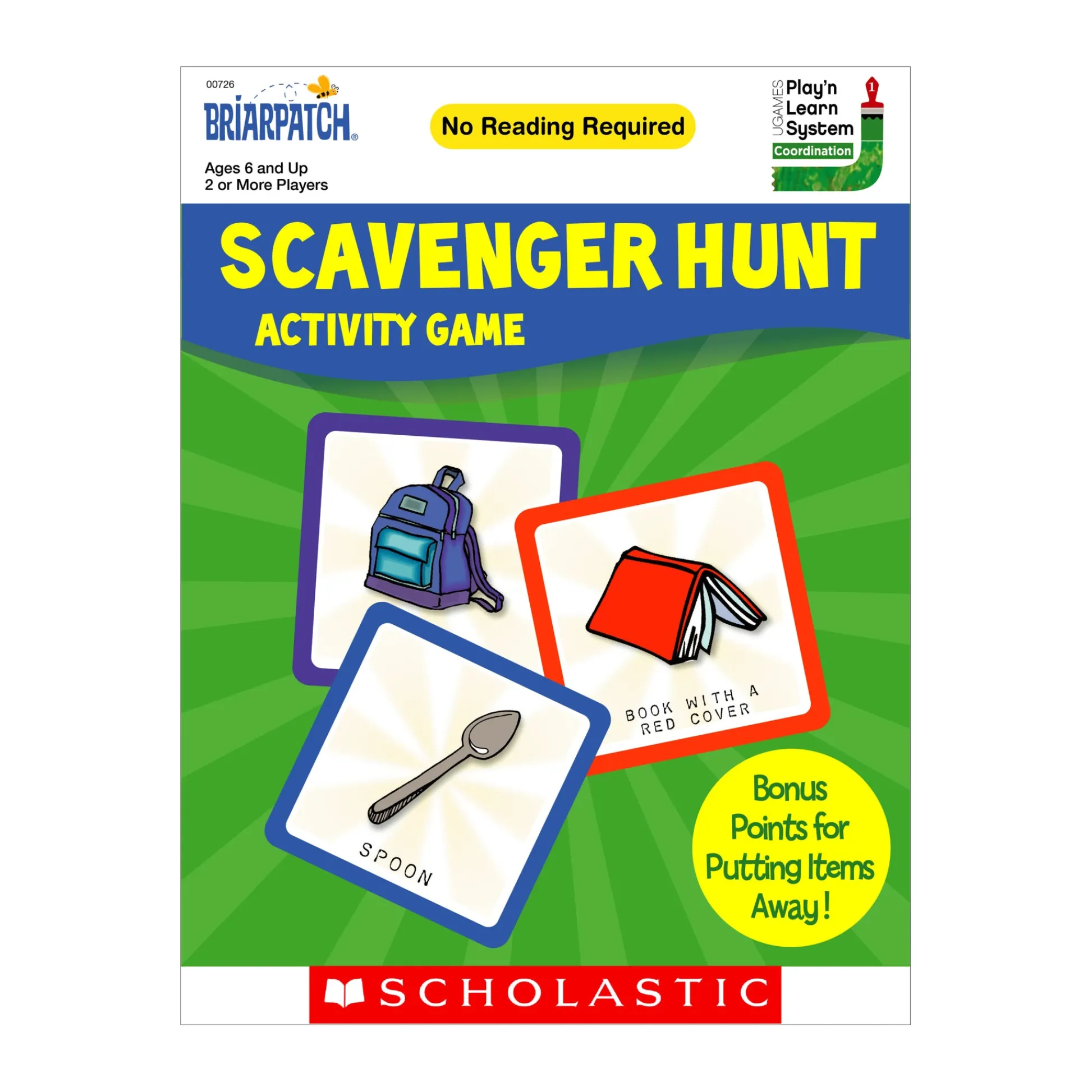 AreYouGame Scholastic Scavenger Hunt Indoor Family Game by Briarpatch* Family & Entertainments Games