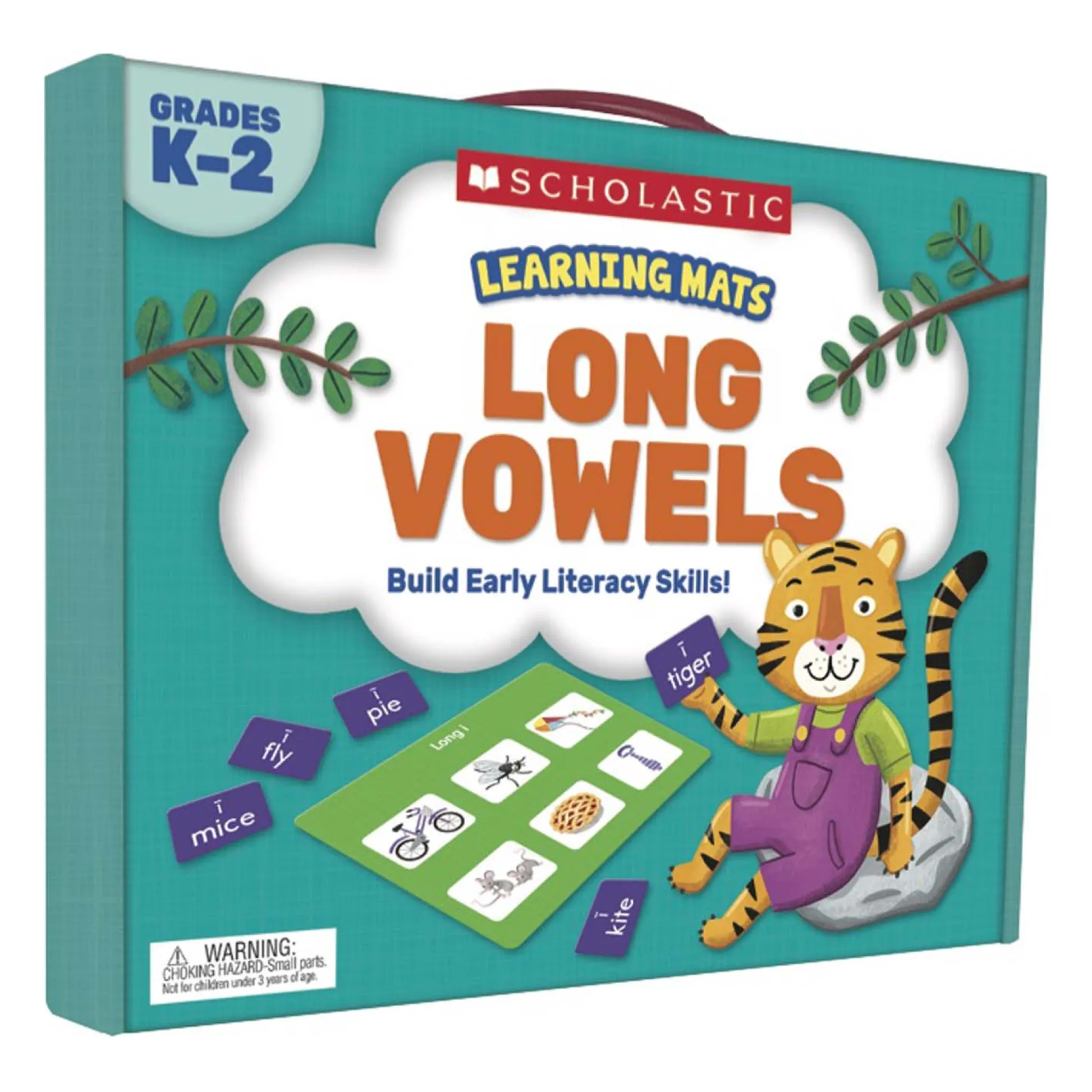 Educators Resource Scholastic Teaching Solutions Learning Mats - Long Vowels - Grades K-2* Preschool Education Toys & Activities