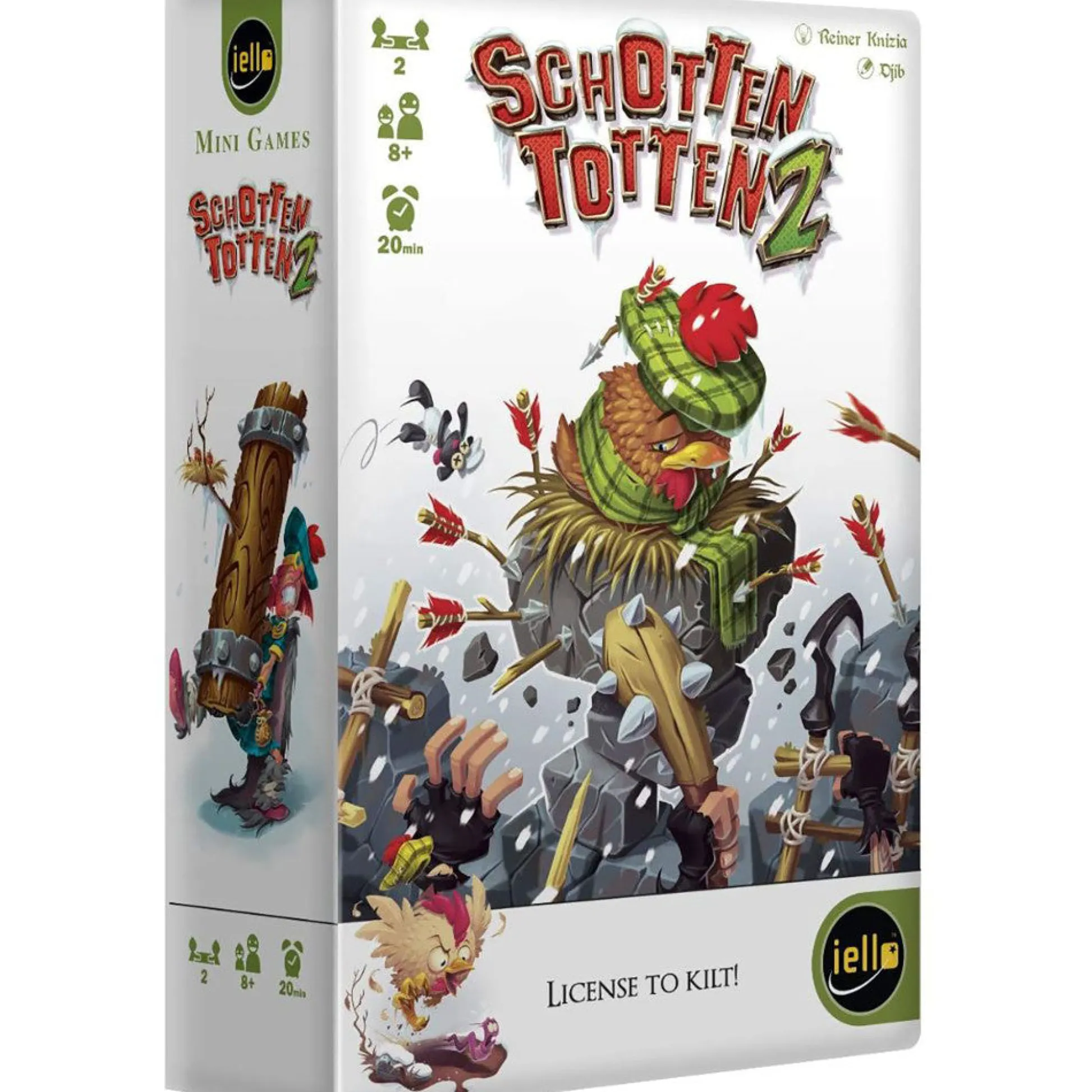 Flat River Group Schotten Totten 2 Tactical Siege Card Game by IELLO* Card Games