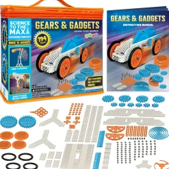 Educators Resource Science to the Max Gears & Gadgets Engineering Lab Kit* Engineering Toys