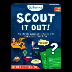 Skillmatics Scout It Out Countries Educational Board Game* Social & Emotional Skills|Role-Playing Games