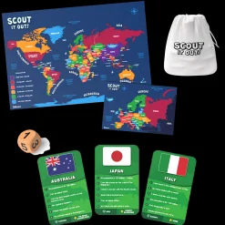 Skillmatics Scout It Out Countries Educational Board Game* Social & Emotional Skills|Role-Playing Games