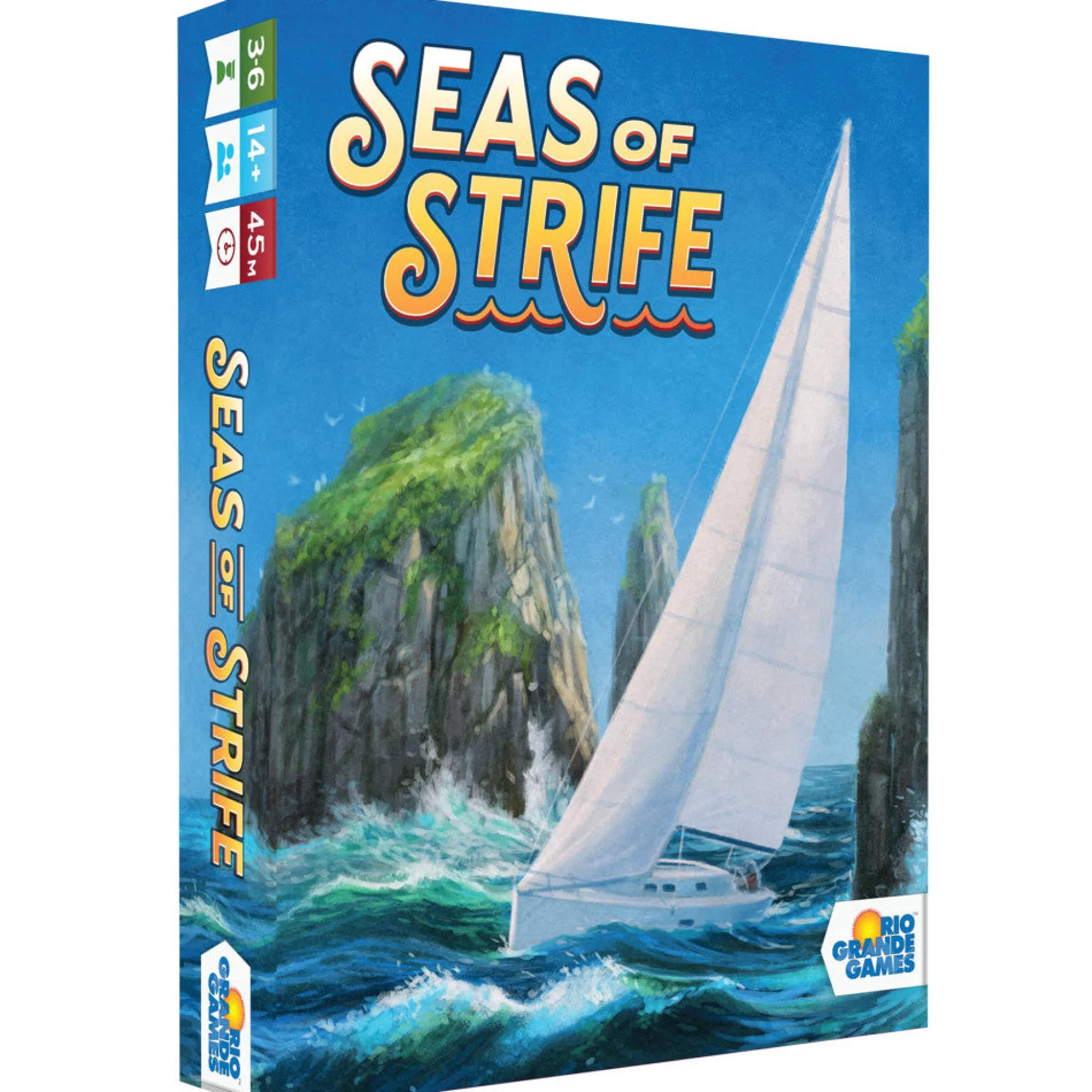 Flat River Group Seas of Strife: Maritime Adventure Trick-Taking Card Game by Rio Grande* Card Games
