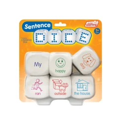 Flat River Group Sentence Dice - Educational Learning Game for Kids Ages 5-8* Preschool Education Toys & Activities