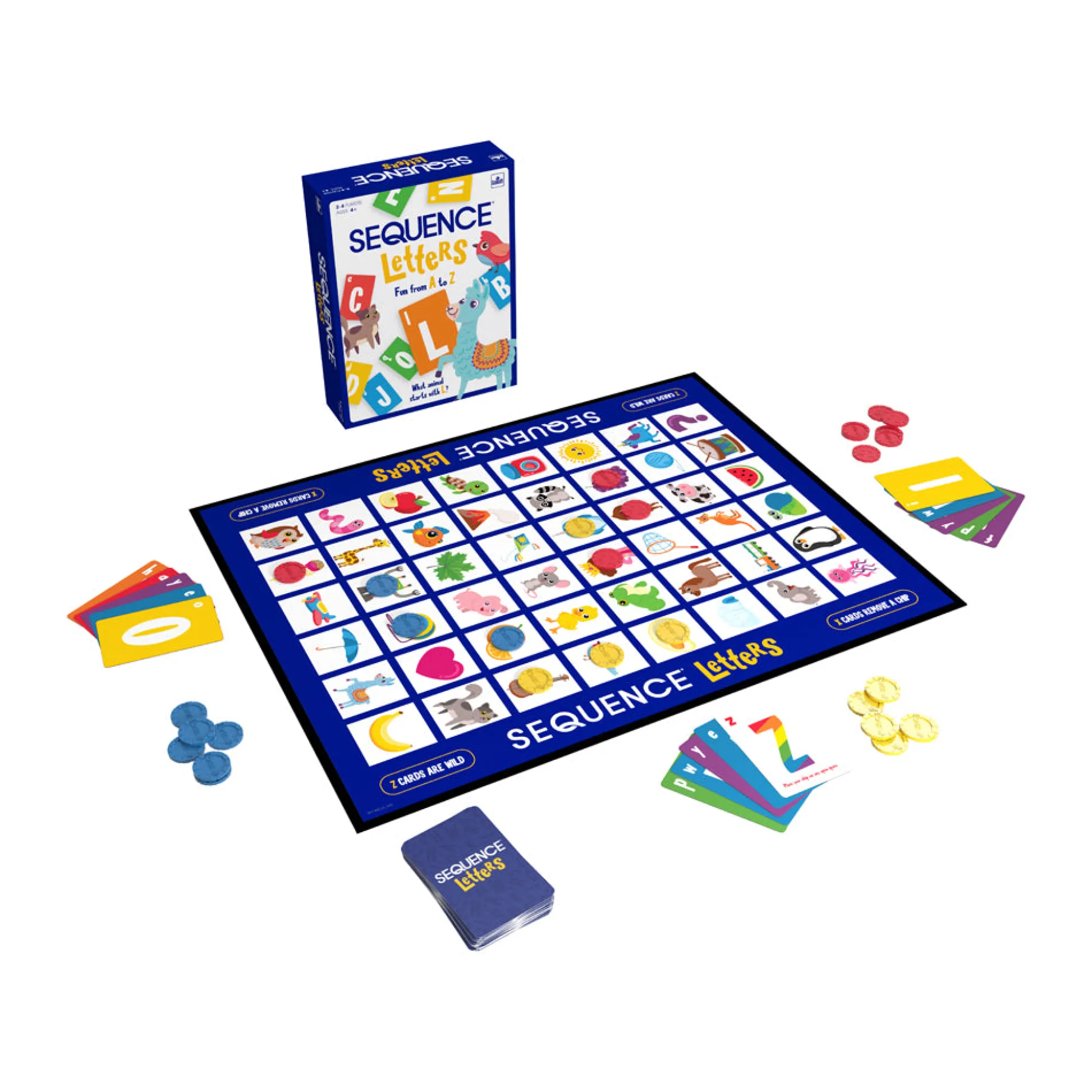 AreYouGame Sequence Letters Educational Board Game by Goliath* Board Games|Role-Playing Games