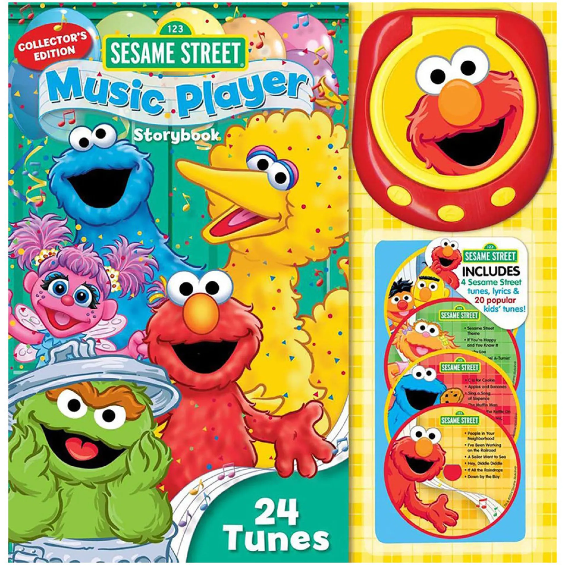Readerlink Distribution Services Sesame Street 50th Anniversary Music Player Storybook Set*Kids Preschool Pals|Reading, Writing & Speech