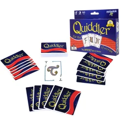 Educators Resource SET Family Games Quiddler Dual Word Card Game Pack* Card Games