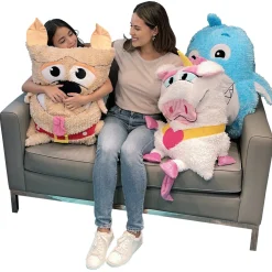 Flat River Group Shamzees Shark Plush Pillow Cover - Huggable Blue Friend for Bedtime* Stuffed Animals|Stuffed Animals & Plush Toys