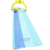 The Distribution Solutions SHAQ Triple Water Slide with Splash Pool & Inflatable Boards* Swimming Pools & Water Toys