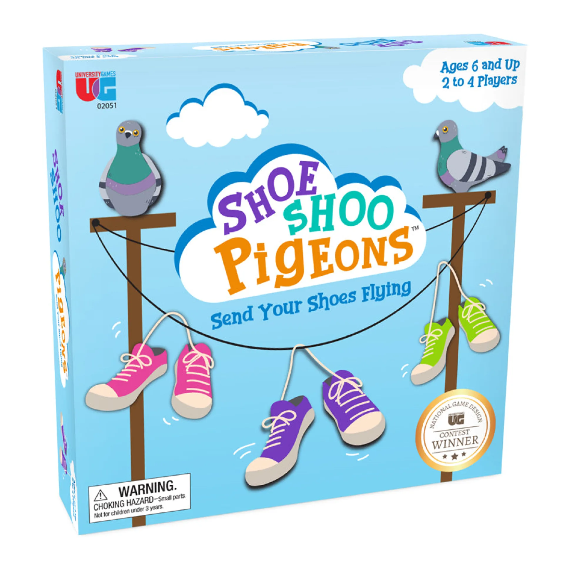 AreYouGame Shoe Shoo Pigeons Interactive Neighborhood Game* Board Games|Role-Playing Games