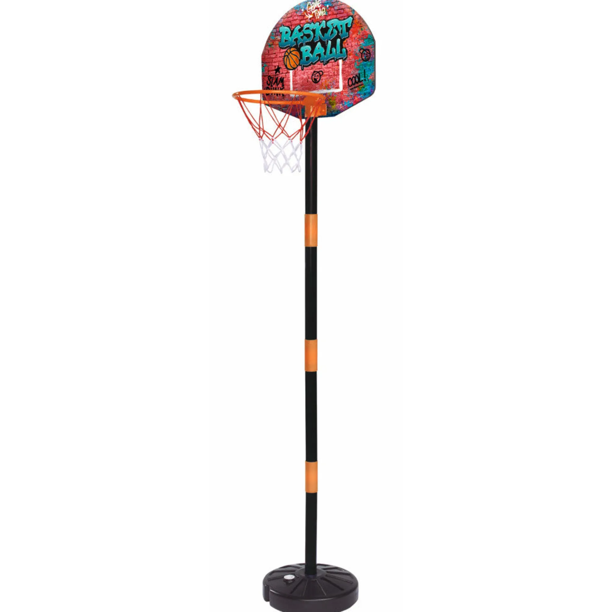 Flat River Group Simba Toys: Slam Dunk Basketball Hoop Play Set - Grow with Me Height-Adjustable Hoops for Ages 3+* Toy Sports