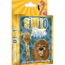 Flat River Group Similo: Wild Animals Cooperative Deduction Card Game* Card Games
