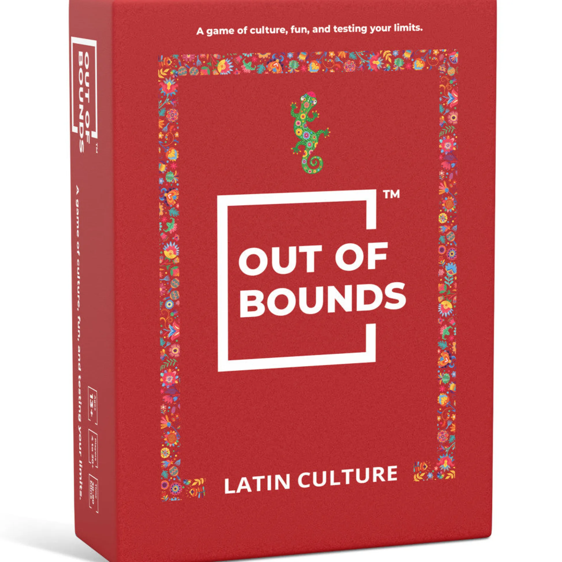 Flat River Group Simpli Gaming Out of Bounds: Latin Culture Card Game, Ages 13+* Card Games