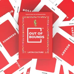 Flat River Group Simpli Gaming Out of Bounds: Latin Culture Card Game, Ages 13+* Card Games