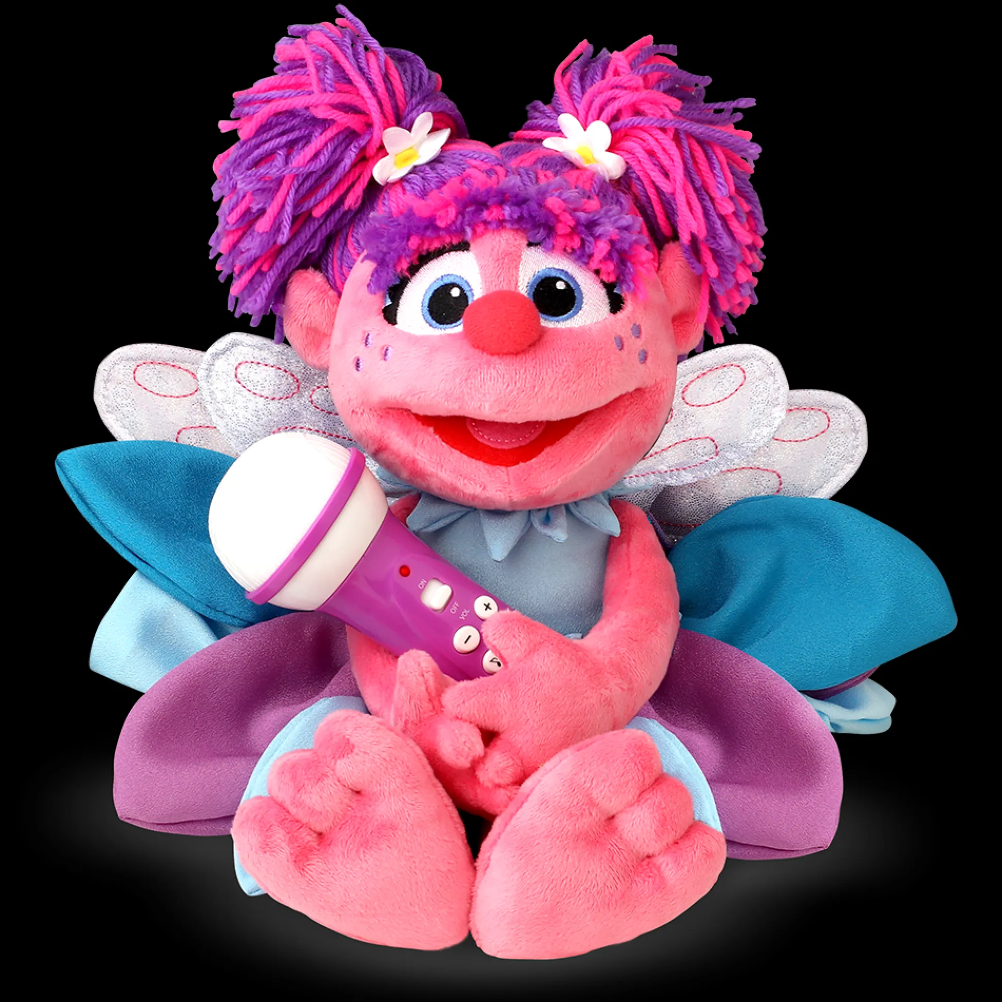 Singing Machine Sesame Street Karaoke Plush with built-in mic, Abby Cadabby* Preschool Pals|Electronics