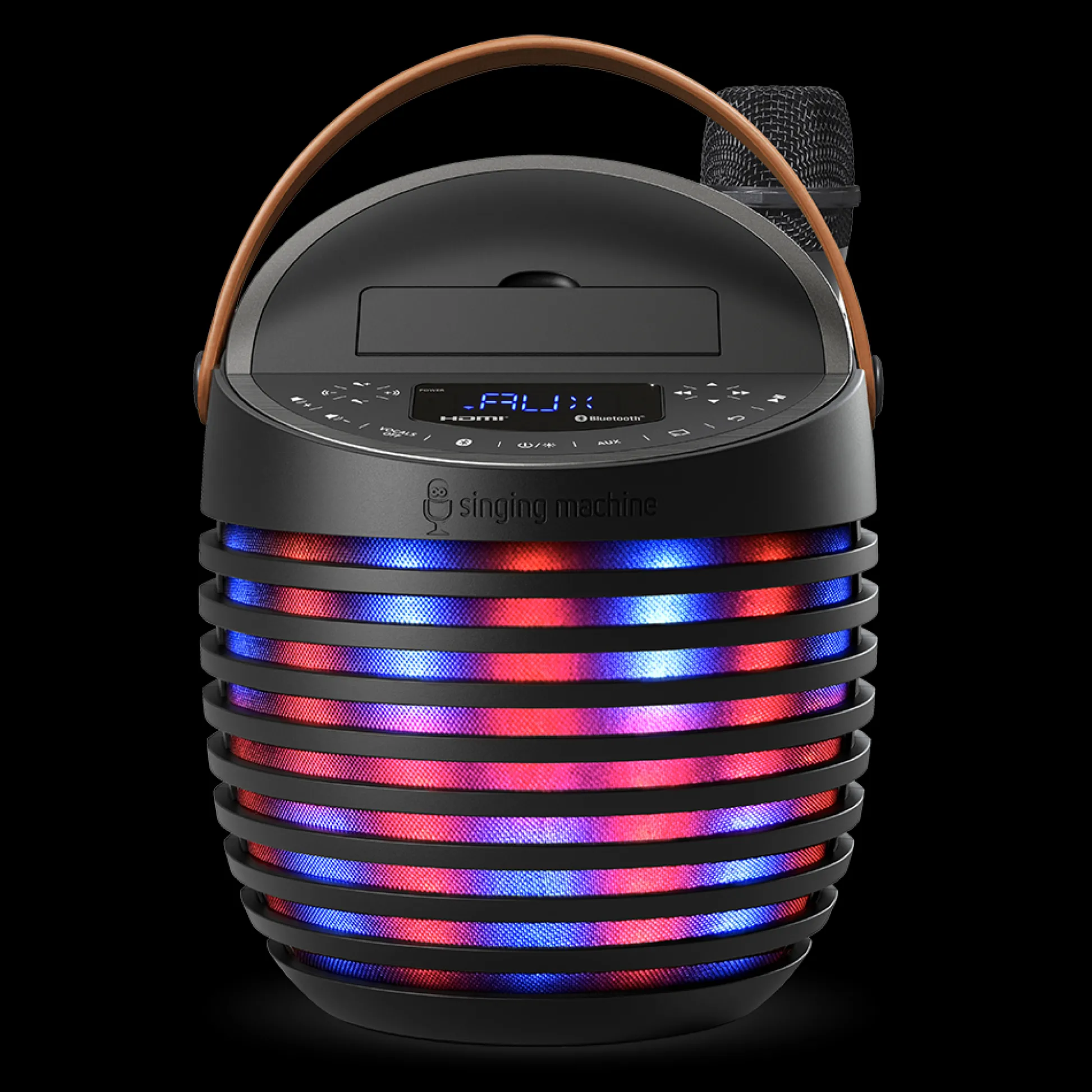Singing Machine SingCast One - Video Casting Karaoke System with Bluetooth, Light Show & Voice Changing Effects* Karaoke Machines & Accessories|Electronics