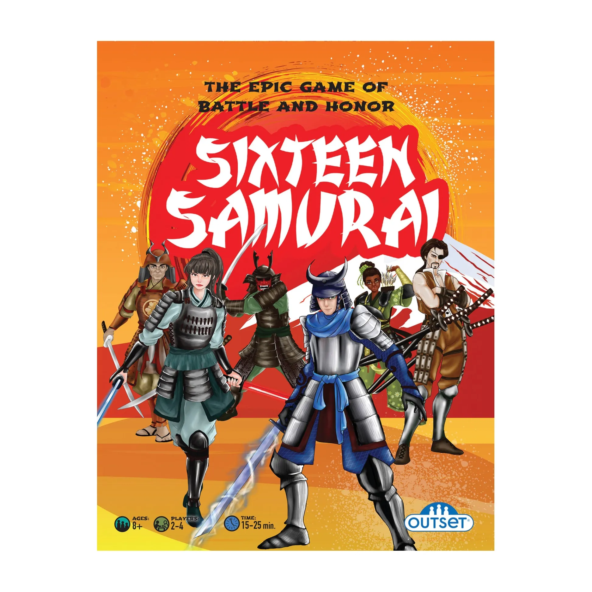 AreYouGame Sixteen Samurai: Epic Battles Card & Dice Game* Card Games