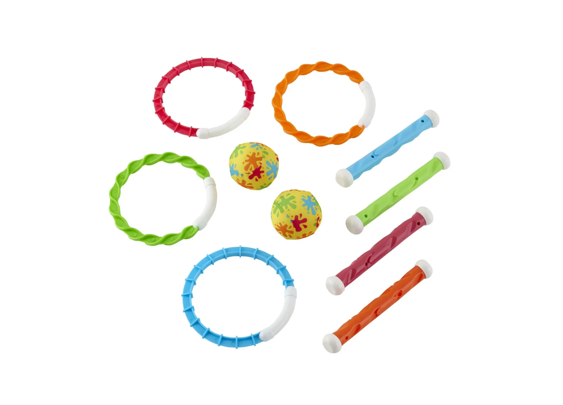 Macy's - Supplier Sizzlin Cool Deluxe 19-Piece Pool Diving Toy Set* Swimming Pools & Water Toys