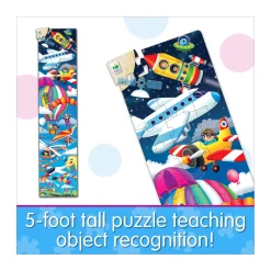 AreYouGame Sky-High Adventure Floor Puzzle - Up in the Air - 51 pc* Puzzles