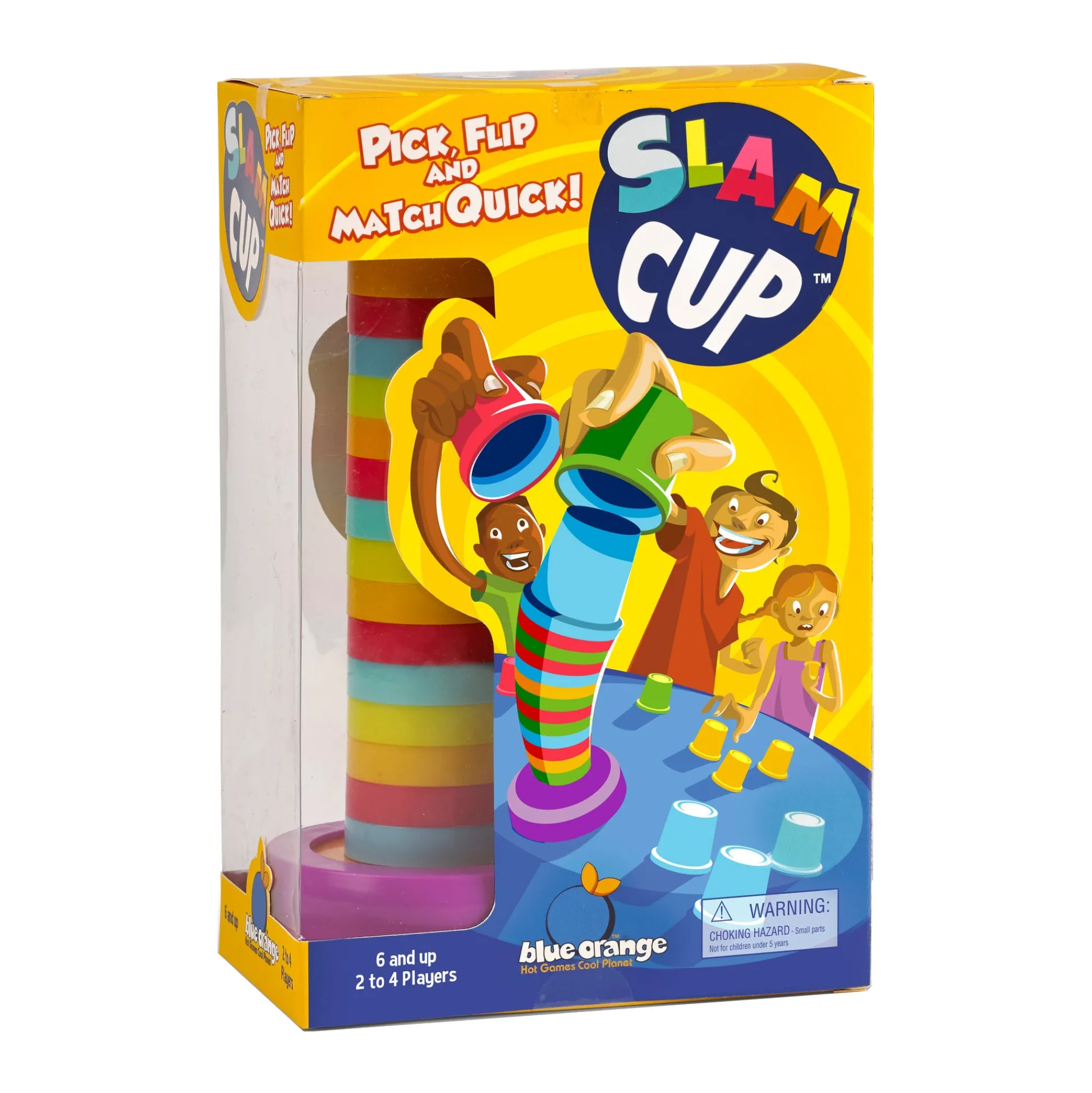 AreYouGame Slam Cup Quick-Stack Color Matching Game* Family & Entertainments Games|Social & Emotional Skills