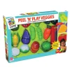 Educators Resource Small World Toys Peel 'N' Play Vegetable Set, 13 Pieces* Kitchens & Play Food|Dress Up