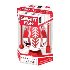 AreYouGame Smart Egg Labyrinth Puzzle - Vibrant Red Edition* Puzzles