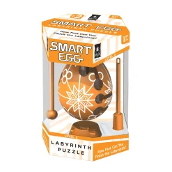 AreYouGame Smart Egg Labyrinth Puzzle - Orange Color Collection* Puzzles