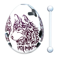 AreYouGame Smart Egg Wolf Edition 1-Layer Labyrinth Puzzle - Level 2* Puzzles